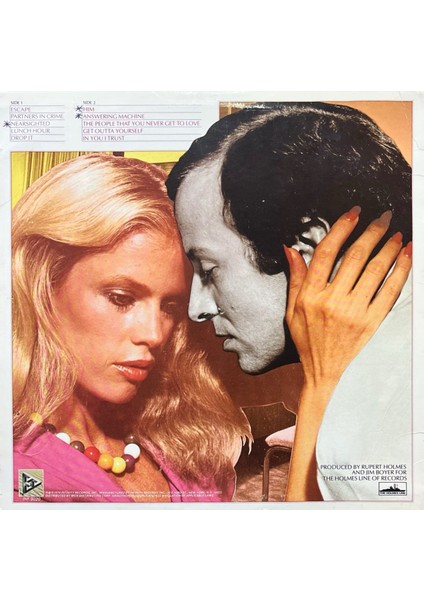 Rupert Holmes Partners In Crime Lp Plak