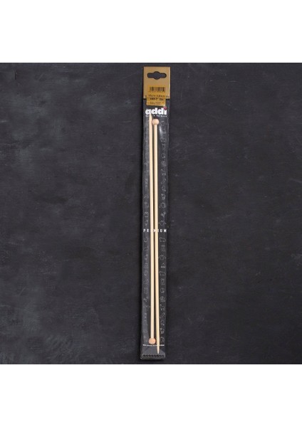 Bambus 4,5 mm 35 cm Bambu Örgü Şişi - 500-7