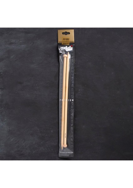 Bambus 9 mm 35 cm Bambu Örgü Şişi - 500-7