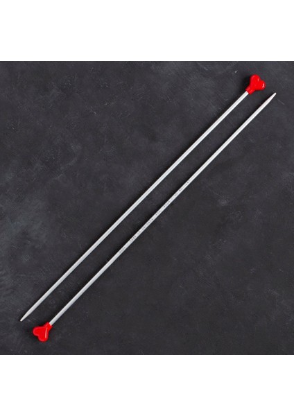 Kalpli 4 mm 35 cm Klasik Alüminyum Örgü Şişi - fiyatları