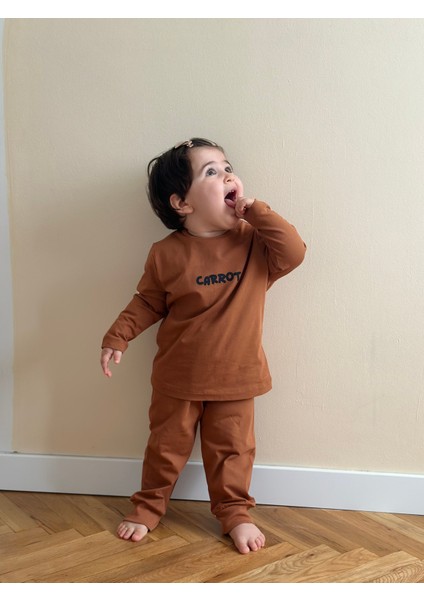 Peramore Carrot Baskılı Unisex Alt Üst Takım indirimleri