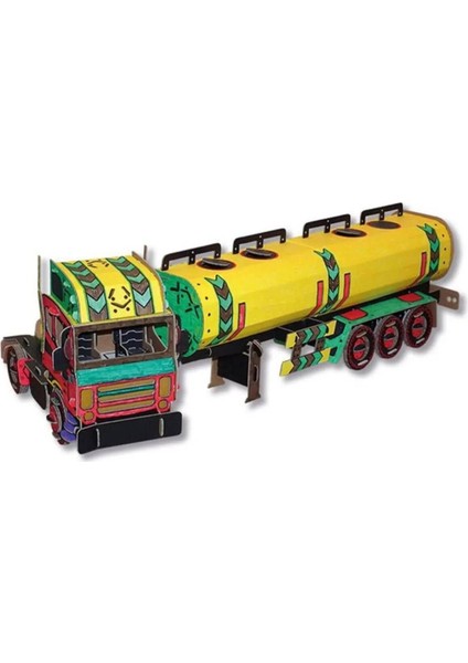 Todo Fuel Truck 3D Boyanabilir Maket FL6024 modelleri