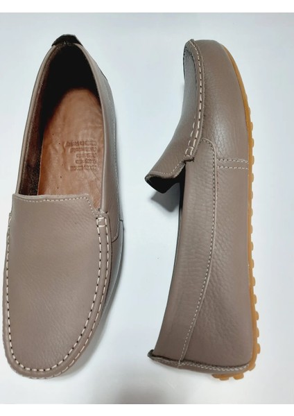 Içi Dışı Deri El Yapımı Makosen modelleri