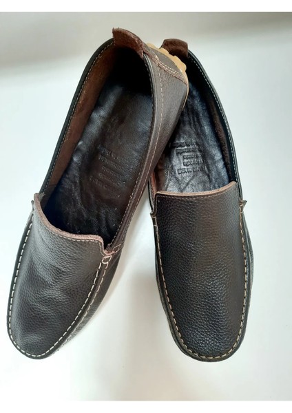 Içi Dışı Deri El Yapımı Makosen