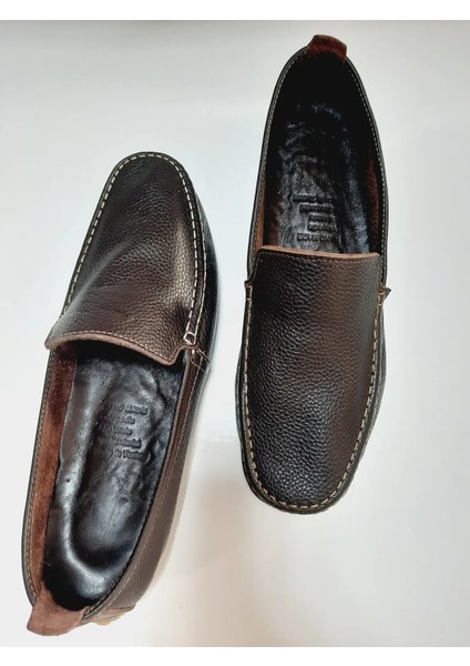 Içi Dışı Deri El Yapımı Makosen modelleri