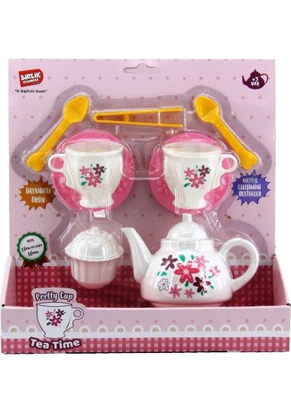 URT011-011 Kartela Fincanlı Çay Vakti -Brl