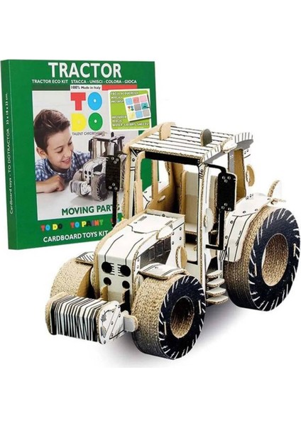 Todo Tractor 3D Boyanabilir Maket TC6010