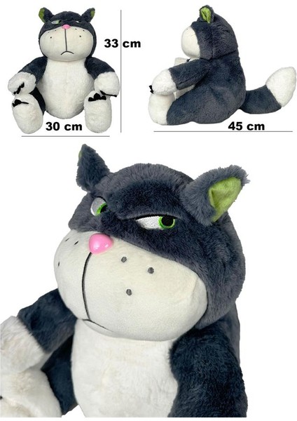Asabi Sabri Kedi Orijinal Model Tombik Kızgın Kedi 33 cm