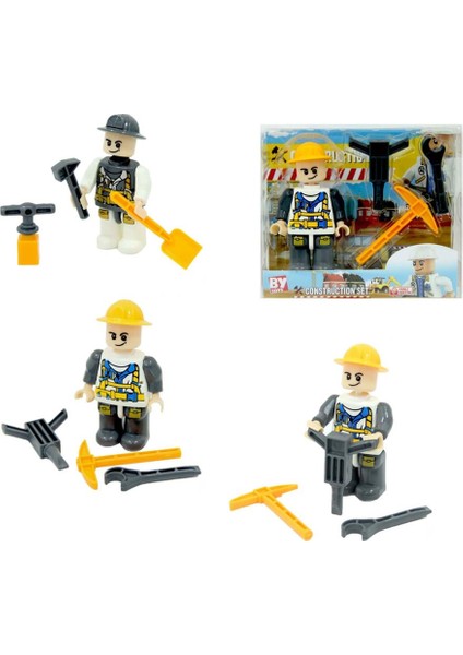 Construction Işçi Figürü LEGO Seti