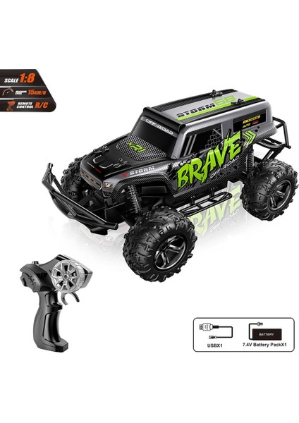Şarjlı Uzaktan Kumandalı 1:8 Off-Road -Vrd
