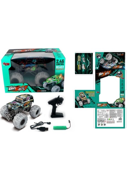 Uzaktan Kumandalı Şarjlı Işıklı Off Road -Vrd modelleri