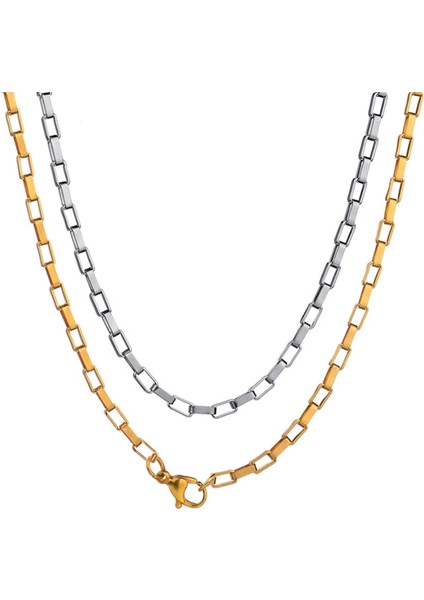 Çelik Halka Zincir Kolye Ince fiyatları