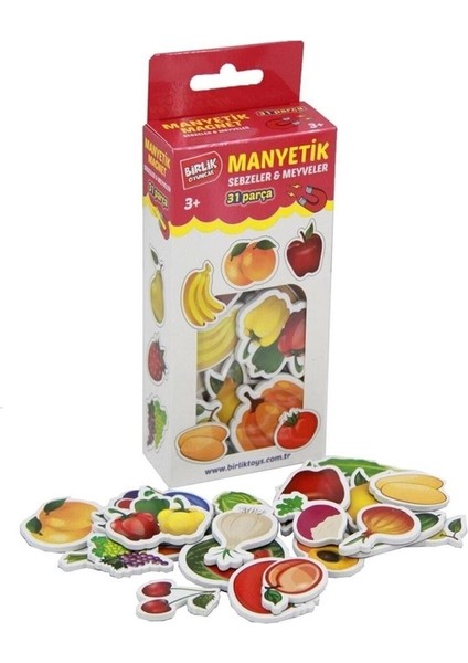 Manyetik Taşıtlar ve Manyetik Hayvanlar ve Manyetik Meyve Sebze Eğitici Magnet Set modelleri