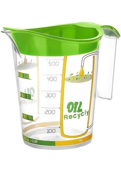 Kızartma Yağı Süzgeci - Sıvı Yağ Süzgeci 500ML fırsatları