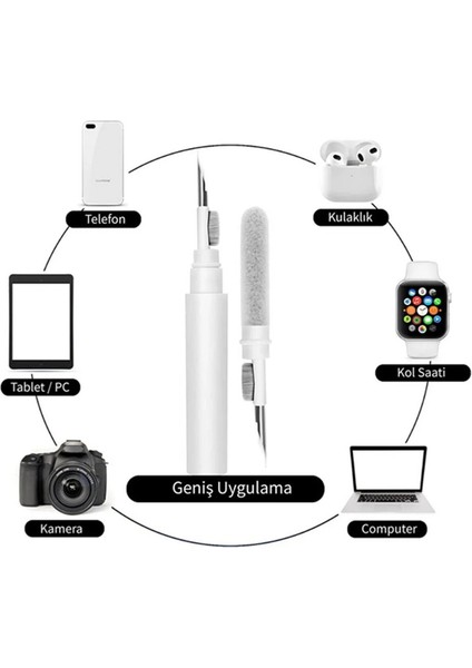 Airpods Bluetooth Kulaklık Elektronik Eşya Tablet Temizleyici Telefon Elektronik Temizleme Kiti fiyatları