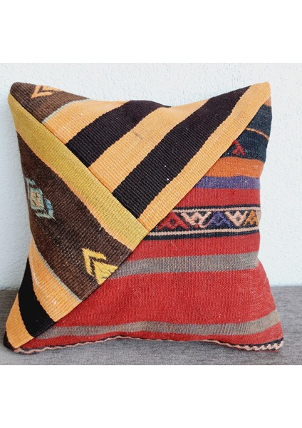 El Dokuma Kilim Kırlent Kılıfı 40 X40 cm fiyatları