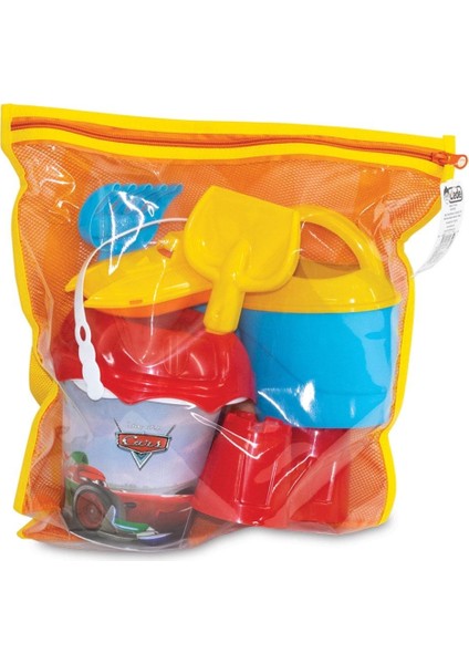 Cars Çantalı Plaj Set Kum Deniz Plaj Oyuncağı