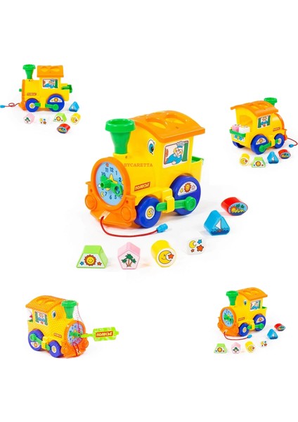 Eğitici Eğlenceli Bul Tak Lokomotif