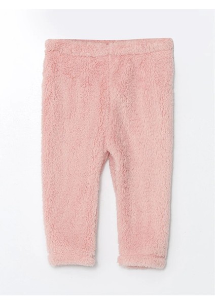 Baby Pembe Uzun Kollu Nakışlı Pelüş Kız Bebek Pijama Takımı indirimleri