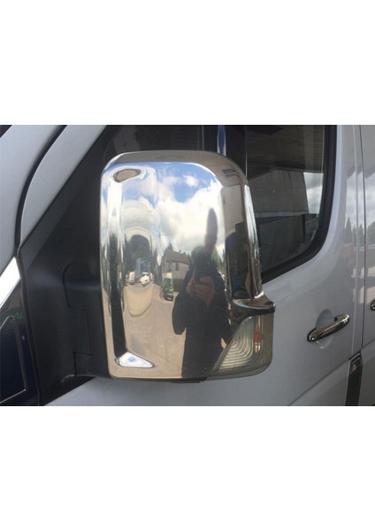Mercedes Sprinter W906 Krom Ayna Kapağı 2 Parça 2006-2018 Arası P.Çelik