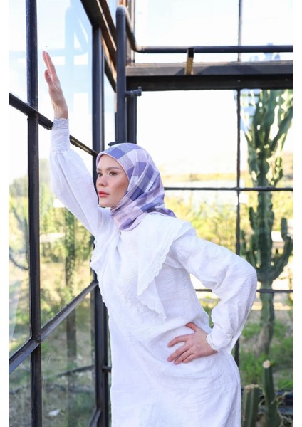 Logo Desen Ince Pamuk Eşarp