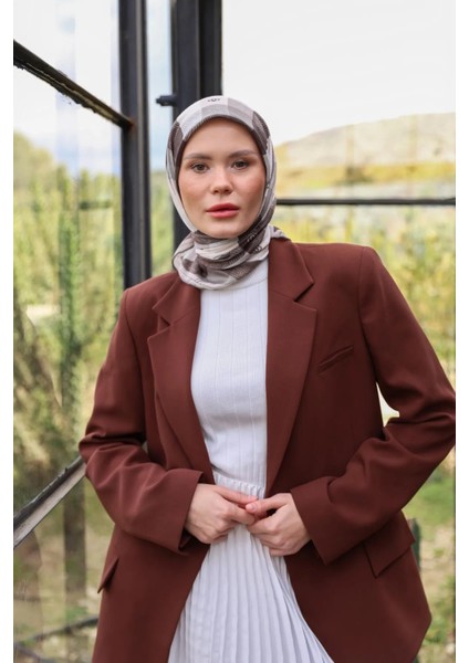 Logo Desen Ince Pamuk Eşarp