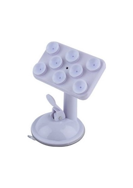 Araç Içi Telefon - Tablet - Navigasyon Tutucu - 8 Vantuzlu Döner Başlıklı