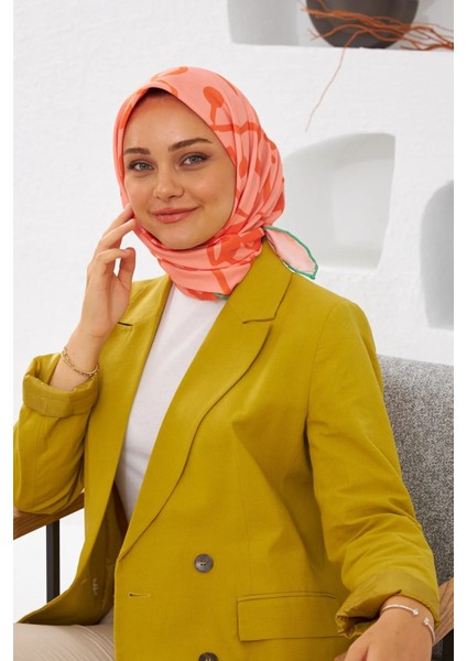 Çuha Desen Ince Pamuk Eşarp
