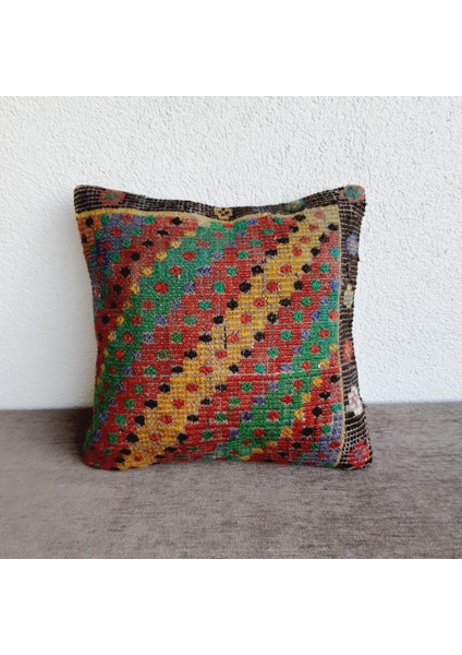 El Dokuma Kilim Kırlent Kılıfı 40X40 cm fiyatları