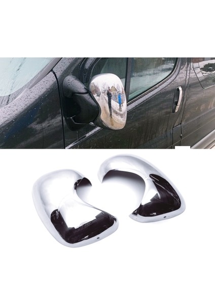 Opel Vivaro 2001-2014 arası Krom Ayna Kapağı Abs Krom 2 Prç