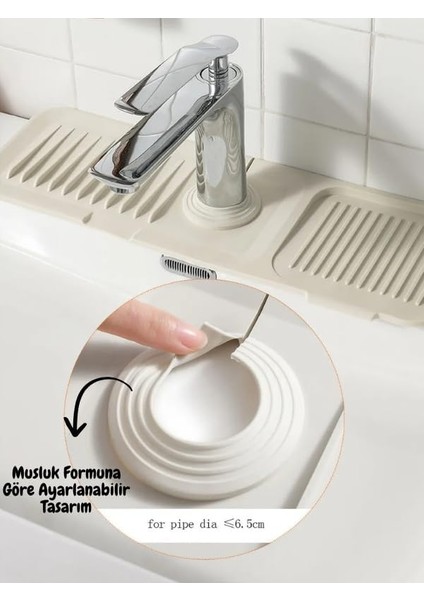 Su Tutucu Musluk Matı Mutfak Banyo Için Koruyucu Musluk Lavabo Bulaşık Süngeri Matı fiyatları