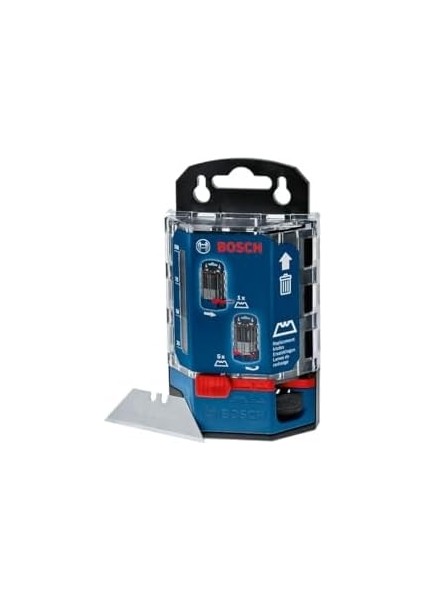 Professional Dispenser İçinde 50 Yedek Bıçak (Bosch Professional Trapez Bıçak Uçları ile Uyumlu) fiyatları