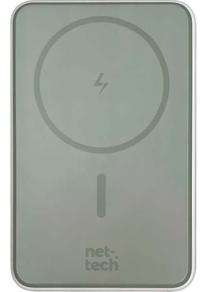 10000 Mah Pd 15w Hızlı Sarj Magsafe Powerbank Oto Şarj Kesme+Lityum-Lion Pil+2 Çıkışlı