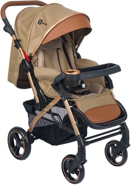Soft Plus Gold Çift Yön Bebek Arabası Kahve