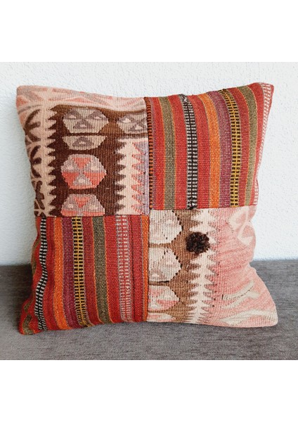 El Dokuma Kilim Kırlent Kılıfı 40X40 cm fiyatları