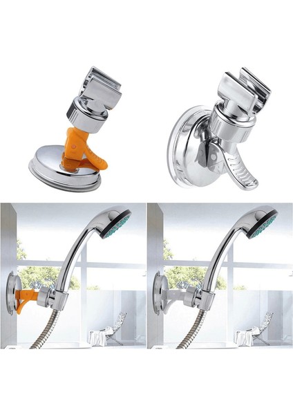 Dayanıklı Banyo Aksesuarları Vakumlu Vantuz Duş Başlığı Tutucu Kafa ( Lisinya ) fiyatları