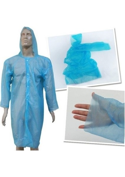 Tek Kullanımlık Çıtçıtlı Yağmurluk ( 5 Adet ) fırsatları