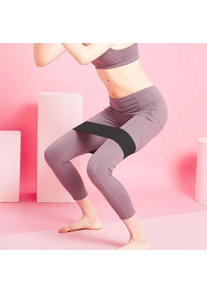 3'lü Set Direnç Bandı 60 cm (X-Hafif - Orta - X-Sert) Pilates Jimnastik Egzersiz Yoga Mini - Loop Band