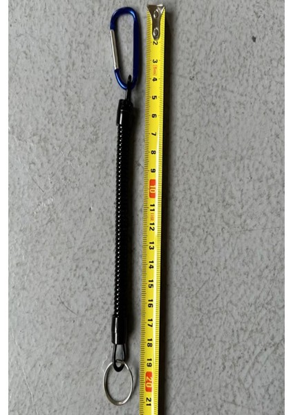 Spiral Karabinalı Holder Takım Askı Aparatı