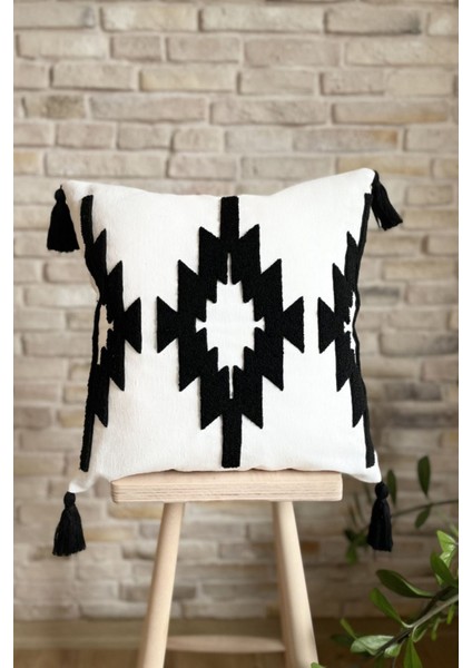 Home Home Design Ikili Kombin Punch Işlemeli Kırlent Kılıfı (Panç) fiyatları