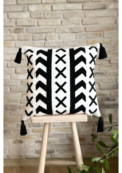 Home Home Design Ikili Kombin Punch Işlemeli Kırlent Kılıfı (Panç) modelleri