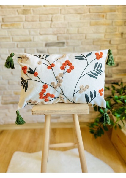 Home Home Design Ikili Kombin Punch Işlemeli Kırlent Kılıfı (Panç) modelleri