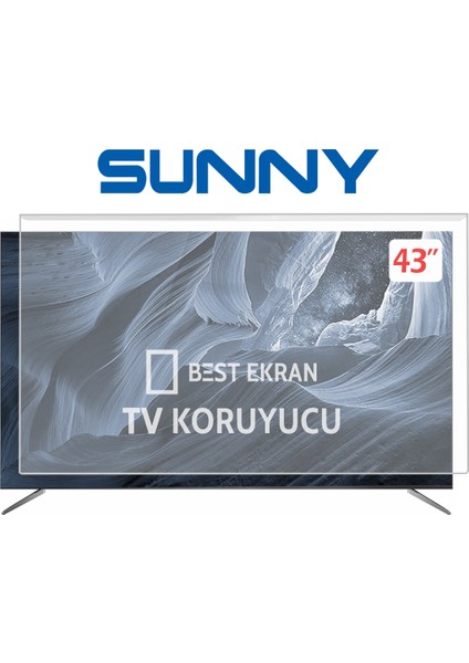 Sunny 43" Inc 109 Ekran Tv Ekran Koruyucu