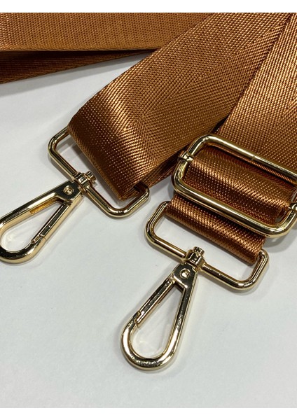 Çanta Sapı / Polyester Gold Detaylı Çanta Sapı