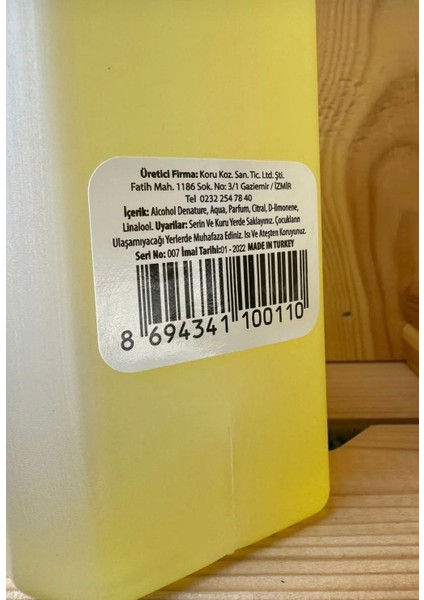 Limon Kolonyası 900 cc modelleri