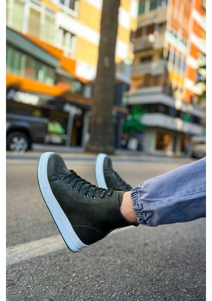 SHO055 Bağcıklı Yüksek Taban Cbt Between Erkek Spor Bot Hakı fiyatları