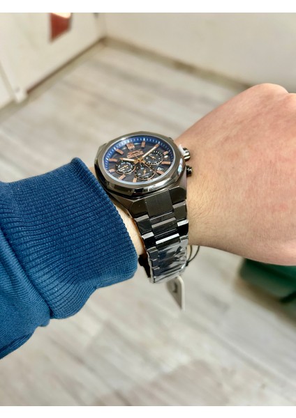 Fonksiyonları Aktif 5 Atm Su Geçirmez Çelik Kordon Erkek Kol Saati - 2422.2.04