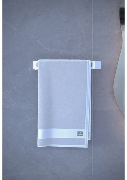 Beyaz Metal Yapışkanlı Kağıt Havluluk, Kağıt Havlu Askısı, Peçetelik, Banyo Mutfak Askısı fiyatları