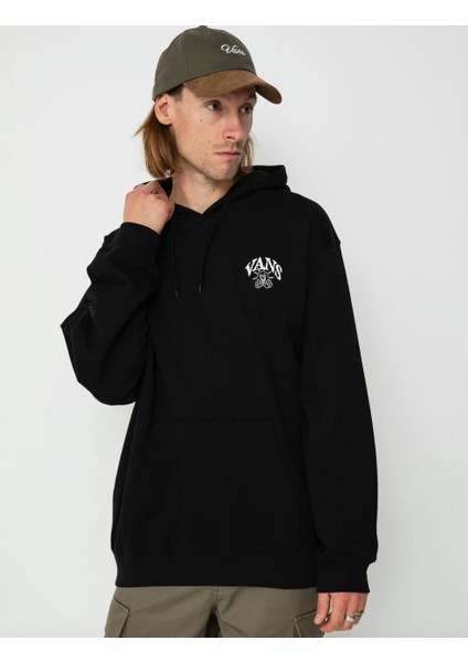 Checker Logo Gfx Loose Po Sweatshirt