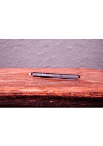 Kişiye Özel Isim Baskılı Gri Hediyelik Set, Iş Hediyesi Doktora Avukata Mühendise Makam Hediyesi modelleri